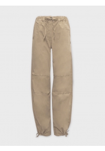Washed Cotton Canvas Draw String Pant