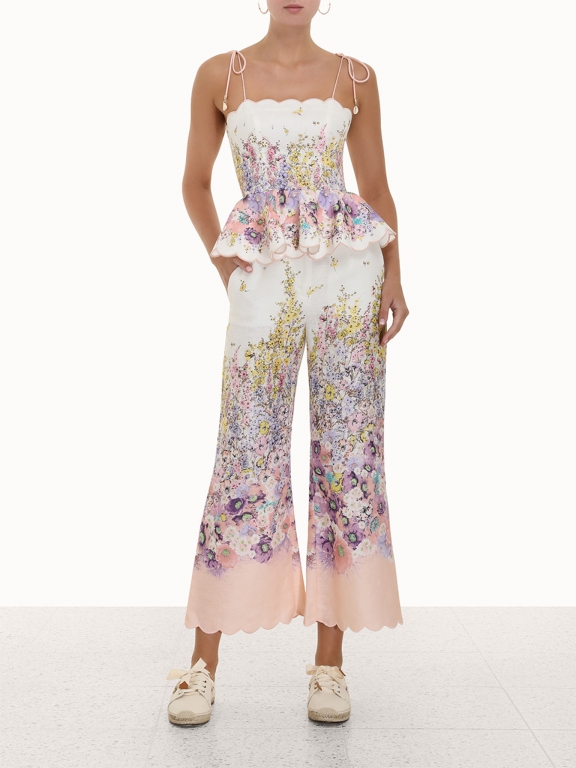 herlipto summer tweed peplam top Tweed Peplum Top – Two Blue Sister