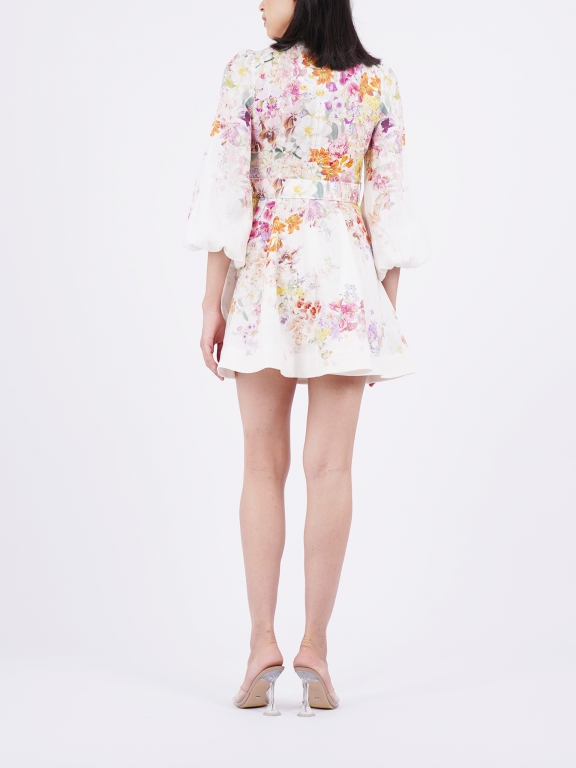 Natura Buttoned Mini Dress - JADE Jakarta