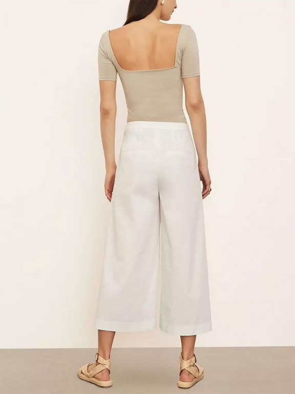 Buy Pleated Culottes with Insert Pockets Online at Best Prices in India -  JioMart.