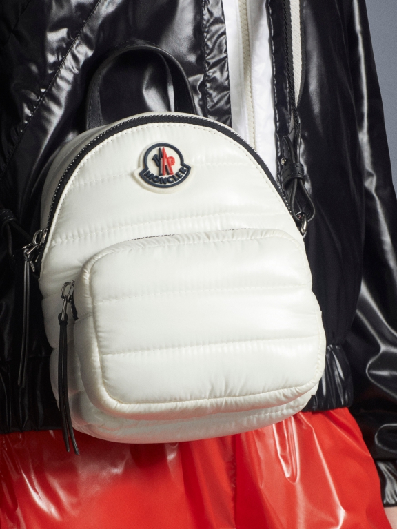 Moncler Silver Small Kilia Bag