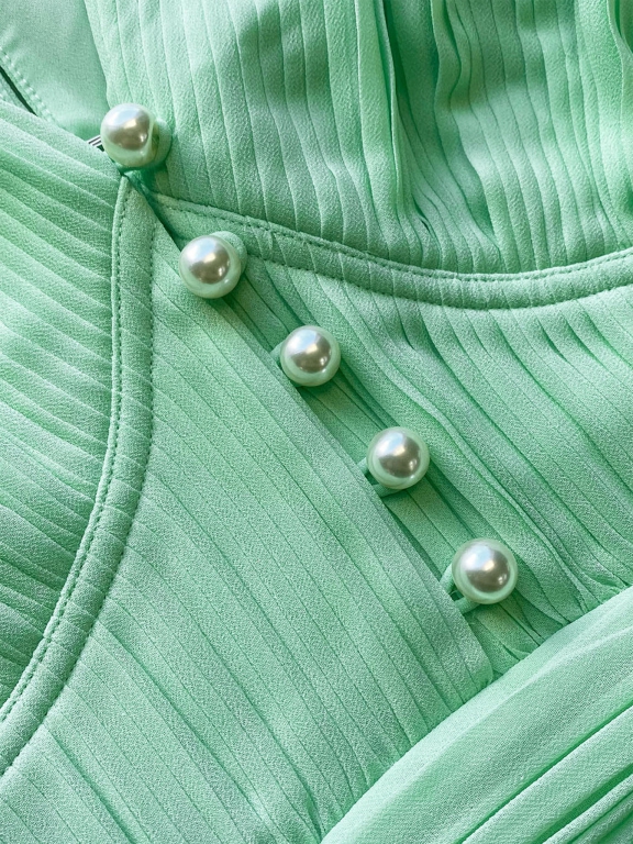 SPEARMINT CHIFFON MIDI DRESS - JADE Jakarta