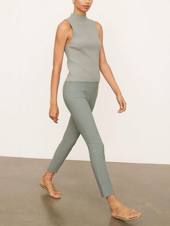 Vince Stitch-Front Seam Leggings pull on