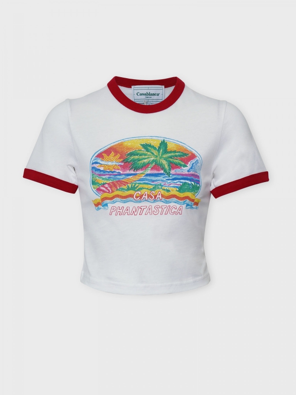 Casa Phantastica Printed Baby Ringer T-Shirt - JADE Jakarta