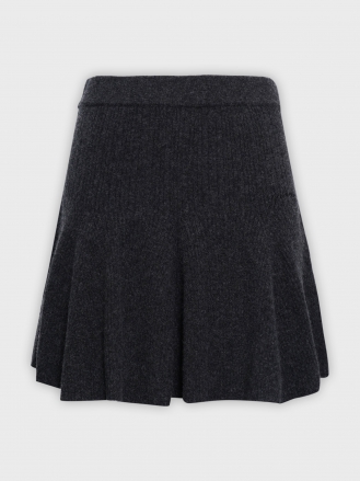 Cashmere Mix Mini Skirt